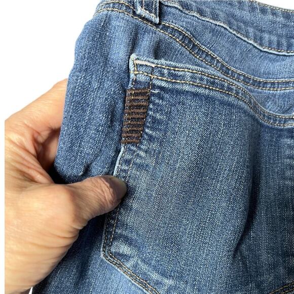 Paige Monte Boot Cutoff Shorts 30 Y2K‎ Denimcore Raw Hem Made in USA Denimcore - Picture 4 of 13